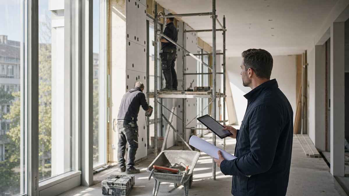 Kontrolle der Ausführungsqualität während einer Modernisierung
